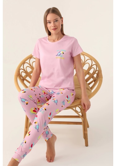 Pierre Cardin Roly Poly 3403-s Kadın Kısa Kol Pijama Takımı 001