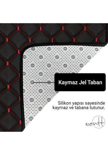 Renault Clio 2009-2013 Hb Uyumlu Kapitone Deri Universal Oto Paspas