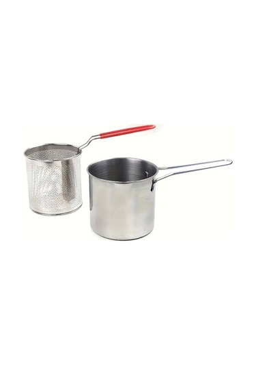 Brightnova Paslanmaz Çelik Derin Yağda Kızartma Makinesi Deep Fryer Patates Balık Ve Tavuk Kızartma İçin İdeal Mutfak Aleti