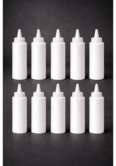 Ketçap Mayonez Sosluk Sıkma Şişesi 1000 Ml Bpa Free 2li Set Çok Renkli
