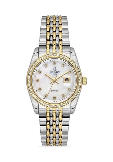 Hislon Ql145t-09sg Erkek Kol Saati Altın - Siyah