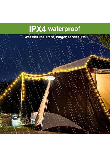 4'ü 1 Arada Kamp Lambası Led Işık, Fener, Gece Lambası Ve Işık Sarı