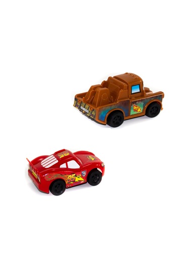 Şimşek Araba Ve Mater ikili Set Sürtmeli 20 Cm