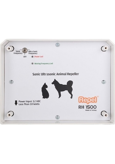 Repel RH 1500 Elektrikli Ultrasonic Kedi Köpek Kovucu Cihaz 1500 M² Etkili 2'li