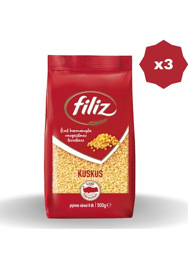 Kuskus Makarna 500 Gr - 3 Adet