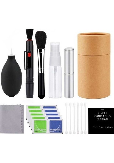 Pazly Profesyonel Kamera Temizleme Seti - Lens Ve Cep Telefonu İçin Hava Üfleyici Ve Temizleme Bezi