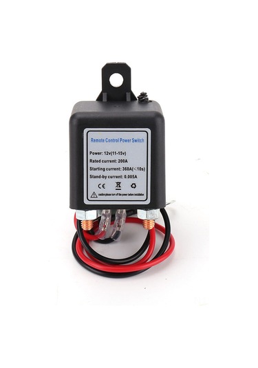 Symbee 12v/24v 200a Akü Kesme Anahtarı - Uzaktan Kumandalı, Düşük Tüketimli, Kolay Kurulum Çok Renkli