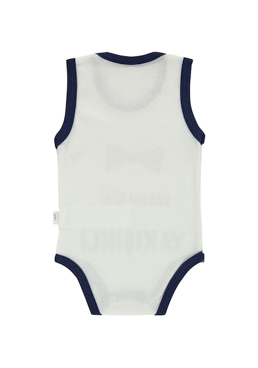 Civil Baby Erkek Bebek Çıtçıtlı Badi 1-18 Ay Lacivert 147672373y31-1 Lacivert