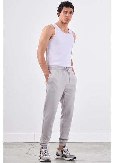 Dufy A.gri Erkek Eşofman Altı - Regular Fit A.Gri