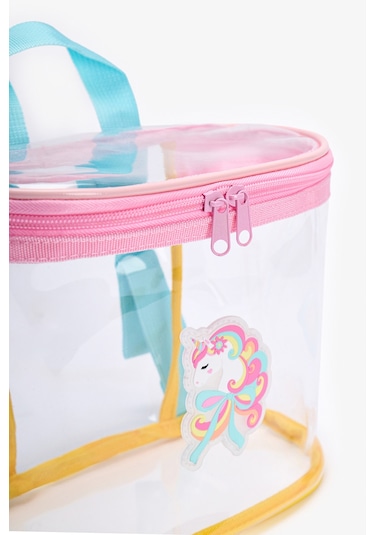 Penti Renkli Kız Çocuk Unicorn Çanta Çok Renkli