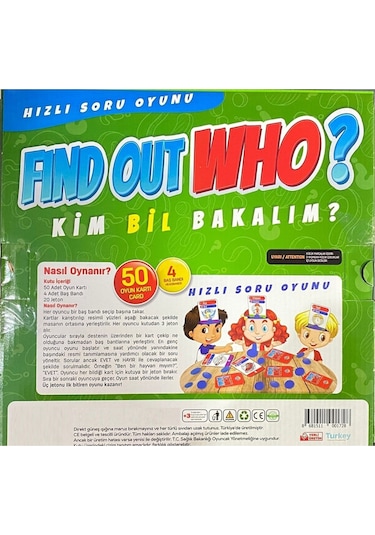 Ben Neyim What Am I Bil Bakalım Ben Kimim