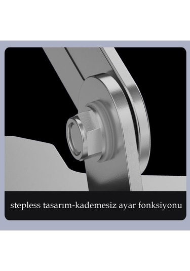 360'dönen Çelik Laptop Standı Dizüstü Bilgisayar Tablet Yükseltic