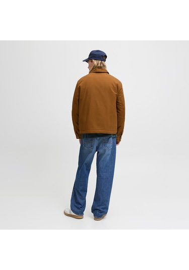 Jack & Jones Dover Worker Erkek Kahverengi Ceket 12278797-mksr Kahverengi