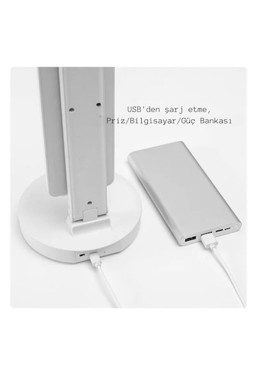 Monozone 5in1 Çok Fonksiyonlu Şarjlı Masa Lambası