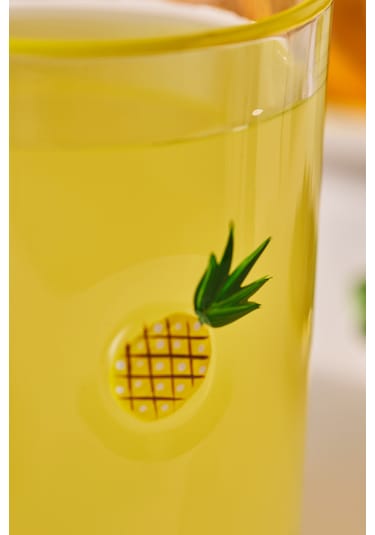 Karaca Pineapple Meşrubat Bardağı 420 Ml Sarı