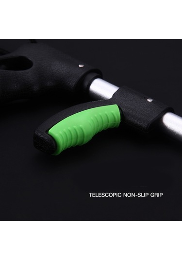 Balıkçılık Mücadele Ve Balıkçılık Kanca Ayırıcı Alüminyum Alaşım Kanca Sökücü Taşınabilir T Şeklinde Kanca Sökücü Siyah Yeşil , Boyut:orta