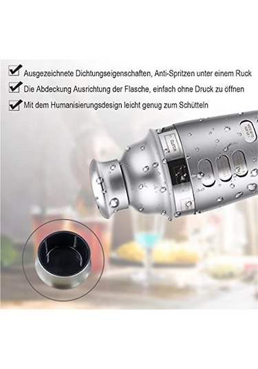 Jialan Kokteyl Bar Seti, Döndürme Tarif Kılavuzlu Kokteyl