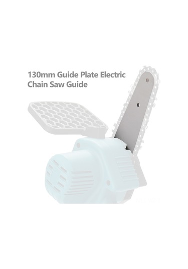 Wezone 8 İnç Metal Zincir Testere Rehber Plakası - Ahşap İşleme Ve Ev Dekorasyonu İçin Dayanıklı Tamir Parçası