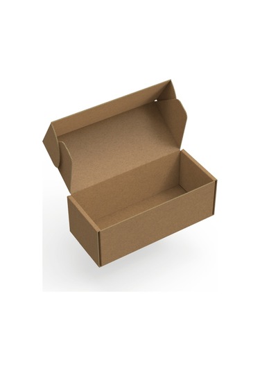 Packanya 17.5 x 7.5 x 6 - 25 Adet Kilitli E-ticaret Karton Kargo Kutusu