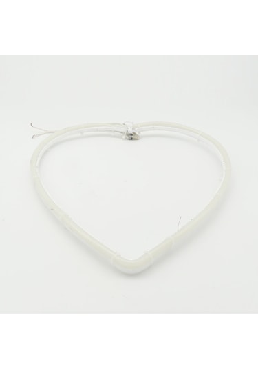 Neon Led Işıklı Kalp Sevgililer Günü 220V Kırmızı 30x30 cm