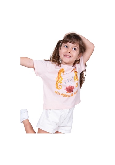 Balık Baskılı Çocuk Tshirt 001