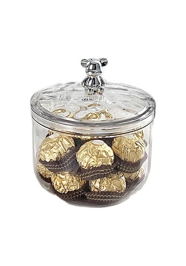 Suntek Kahve Çekirdeği Mutfak Gıda Kabı Aperatif Kurabiye 900ml Temizlemek