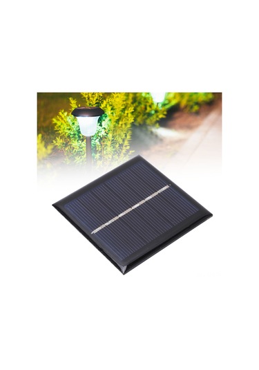Yaozixa 0.6w 3v Polisilikon Güneş Paneli - Taşınabilir Düşük Güçlü Cihazlar İçin Dayanıklı A Sınıfı Modül