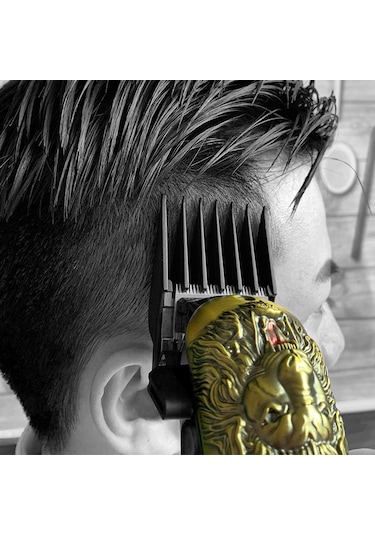 Vkemall Wahl Uyumlu 10 Parça Saç Kesme Tarak Seti - Farklı Boyutlar Ve Saklama Kutusu İle Pratik Saç Şekillendirme