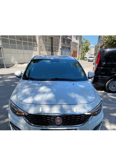 Ebal Otomotiv Fiat Egea Krom Ön Kaput Çıtası 2016 - 2021 Paslanmaz Çelik