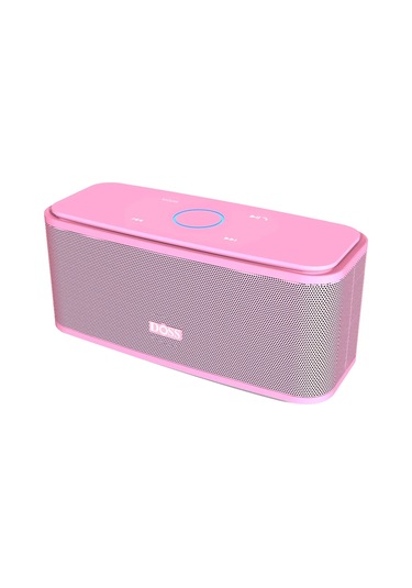 Doss Bluetooth Hoparlör Soundbox, Dokunmatik Kontrollü Ses Kutusu, 12w Hd Ses, Pink Büyük Britanya