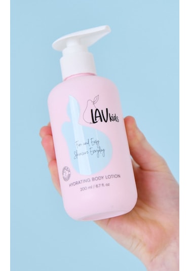 Lav Kids Hassas Ciltler İçin Vücut Losyonu 200 ML