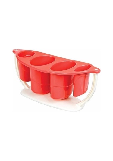 Buffer Bellissima Kullanışlı Yer Tasarruflu 5 Bölmeli Kaşıklık Çok Renkli