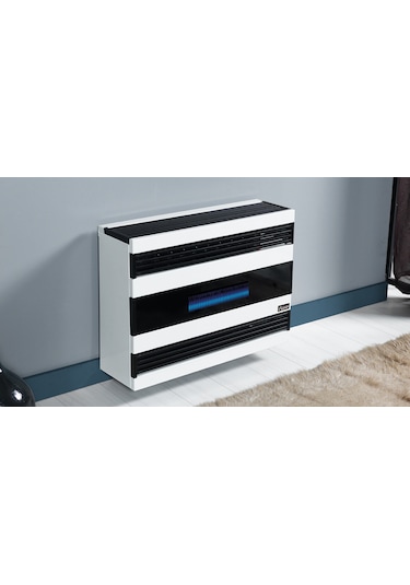 Fujiyama Modern Seri FHS 9000 MFC Fanlı Hermetik Camlı Doğalgaz Sobası