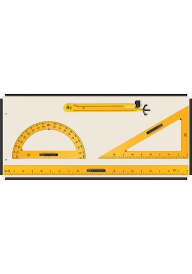 Hatas 01545 Tablalı Set - 4 Parça Sarı