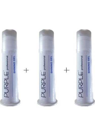 Purple Professional Shining Gel Wax 3 x 100 ML