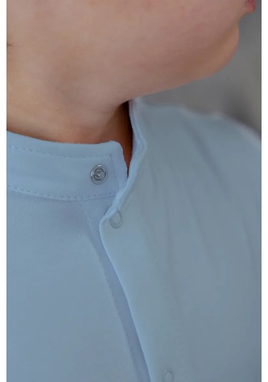 Kokoskids Düğmeli Okul Gömleği 418520027 Açık Mavi