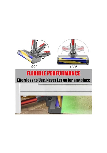 V7 V8 V10 V11 V15 Sert Ahşap Zemin Fırçası Yedek Parçaları Toz Algılama Işığı İle - Yongtao