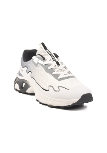 Beyaz Fileli Hafif Erkek Spor Ayakkabı Pcı-11054 M Beyaz