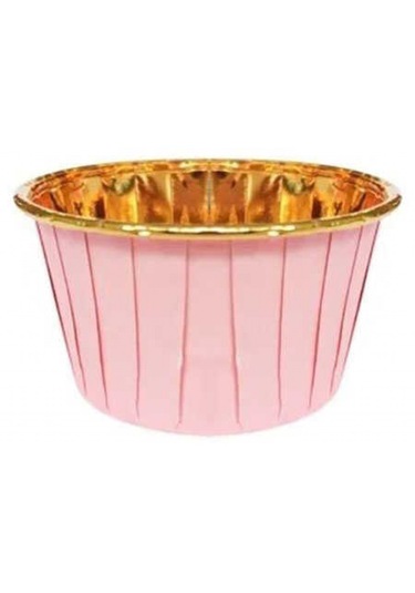 Kap Kek Kapsülü Metalize Pembe Pk:25 +3