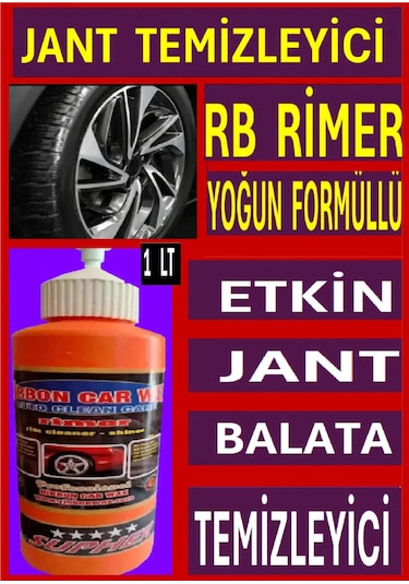 Rb Rimer Jant Temizleyici Parlatıcı 1 Kg