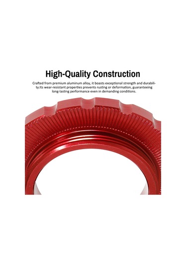 Ximistore9 Mtb Merkezi Kilitleme Disk Kapağı - Altın, Alüminyum, Evrensel Uyum, Hızlı Montaj, Disk Ve Kilidi Korumak