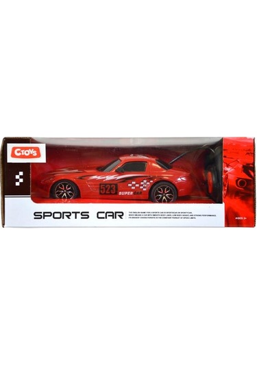 Ctoys Sports Car 27 Mhz Full Fonksiyon Uzaktan Kumandalı Mercedes Benz Amg Kırmızı Ce 04 Kırmızı