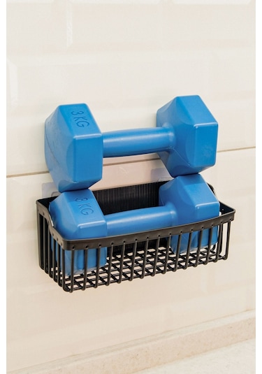 Banyo Yapışkanlı Banyo Rafı, 2'li Banyo Düzenleyici, Duş Rafı Organizer Şampuanlık, Plastik