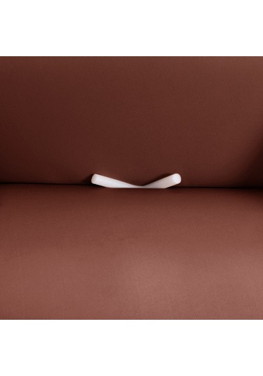 Sones 145-185cm Dört Mevsim Düz Renk Elastik Tam Kapsama Kaymaz Kanepe Örtüsü Açık Kahve