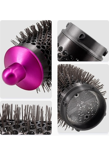 Xurunkeji Dyson Airwrap Şekillendirici Aksesuarları İçin Silindir Tarak, Saç Kıvırma Aleti, Altın Ve Gri