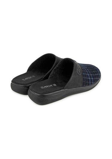 Muya Nafa 36804 Anatomik Keçe Erkek Terlik Lacivert Lacivert