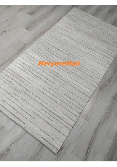 Foneks Halı Oslo 24589a Krem Bej 160x230 Cm Yumuşak Halı