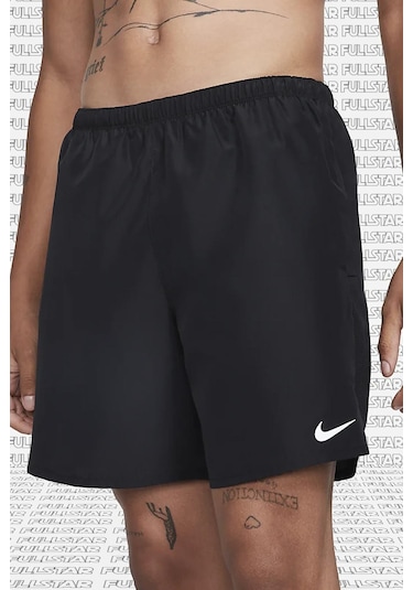 Nike Challenger Dri Fit 7'' Brief Lined Running Shorts Slip Astarlı Koşu Şortu Siyah