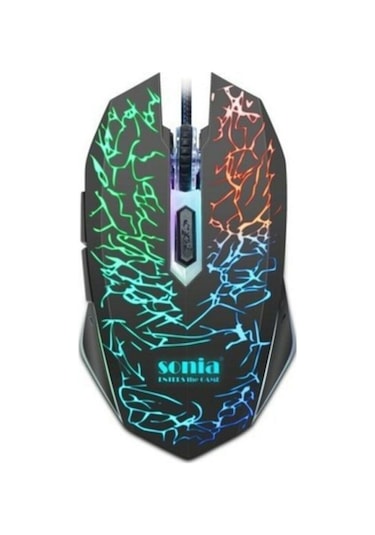 Sonia SN-X5 Kablolu Optik Oyuncu Mouse