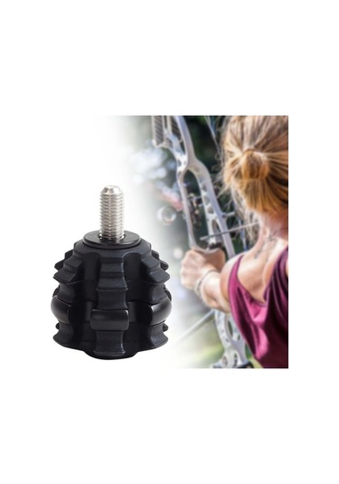 Pazly Suntek Yay Stabilizatörü Kolay Kurulum Okçuluk Şok Emici Siyah